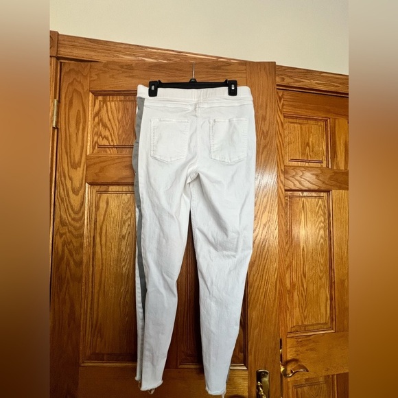 Spanx by Sara Blakely - Side Stripe Distressed Skinny Jeans - Picture 7 of 9